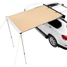 VEVOR Retractable Car Side Awning Roof Rack Canopy Shelter UV50+ SUV Camper Van picture