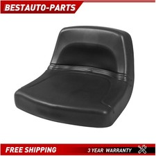 New Low Back Lawn Mower Garden Tractor Seat Black US picture