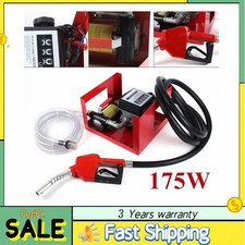 Portable Automatic Nozzle Transfer Pump 12V Electric Diesel Fuel Transfer Pump picture