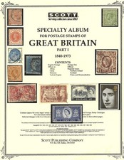 Great Britain 1840-1998 collection of 1150 stamps on 128 album pages SCV $1000+ picture