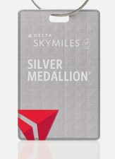 1 Delta Silver Medallion Elite Status thru Jan 31 2028 Upgrades Free Bag Skyteam picture