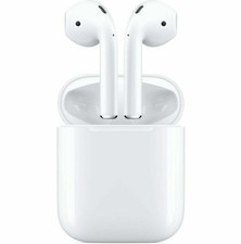 Apple AirPods 2nd Gen Genuine In-Ear Bluetooth Headset w/ Wireless Charging Case picture