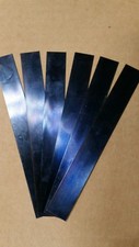 Blue Tempered Spring Steel Shim .020 Thick x 0.750