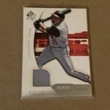 2005 Upper Deck SP Collection Authentic Materials /199 Sean Casey #90 picture
