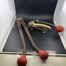 Signode Model STD-502-4 & D Steel Strapping Tool Set Banding Tensioning picture