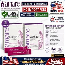 Amare Global Energy+ Dragon Fruit (30 Sticks x 2 box) New Sealed🔥US Seller🔥 picture