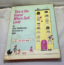 I Can Read: This Is the House Where Jack Lives Joan Heilbroner Aliki HC 1962 picture