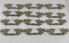 Lot 12 Vintage French Provincial Drawer Pulls Ornate Acanthus 3