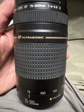 Canon EF 75-300mm f/4-5.6  II Zoom Lens ULTRASONIC picture