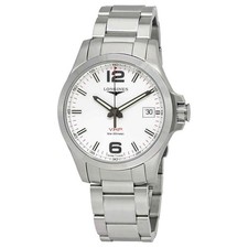 Longines Conquest V.H.P. Silver Dial Men's Watch L3.716.4.76.6 picture