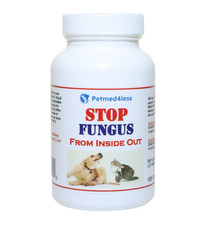 FUNGUS SKIN IN DOGS CATS PETS - FUNGUS YEAST DERMATITIS 120 CAPS (Made in USA) picture