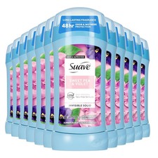 Suave Deodorant Invisible, Sweet Pea & Violet Fragrance 2.6 (12 Pack) picture
