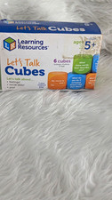 Learning Resources Let’s Talk Cubes Social Skills Set 6 Cubes Ages 5+ LER 6369 picture