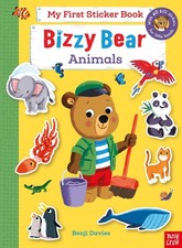 Bizzy Bear: My First Sticker Book Animals By Benji Davies picture