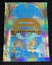 🎹 Phish Foil Poster Boardwalk Hall Atlantic City New Jersey 10/2 10/3 10/4 picture
