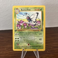 Butterfree Uncommon Jungle 33/64 1st Edition  picture