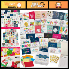 100 Unique Birthday Cards Assortment with Envelopes, Gold Seals & Calendar Box picture