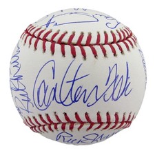 1975 Boston Red Sox Team-Signed OML Baseball (22) Fisk, Rice, Evans JSA 212612 picture