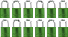 Green 72/40 Lockout Tagout Padlock W/ 1