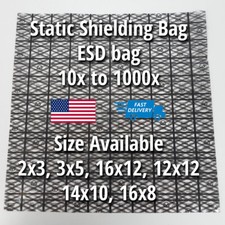 10x to 1000x Premium ESD Anti-Static Shielding Bags Open Top 2