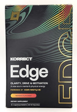 Korrect Edge Clarity, Drive, and Motivation, 15 Packs, Mango Flavor, Exp. 10/27 picture