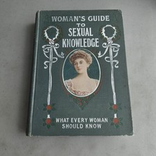 Woman's Guide to Sexual Knowledge Pitcairn & Willard 1906 Antique HC HTF picture