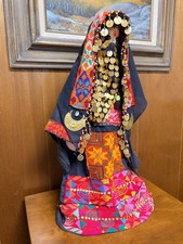 An authentic traditional Sinai Bedouin Woman Doll From Sinai Egypt in 2000. picture