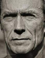 1989 Vintage HERB RITTS Movie Actor CLINT EASTWOOD Film Director Photo On 16x20 picture