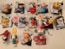 The Peanuts Movie 2015 McDonalds Happy Meal Toy Set of 14 picture