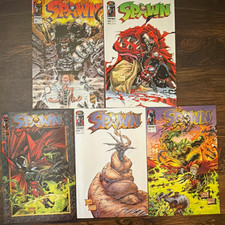 Spawn Image Comics Comic Book Lot 5 Issues Todd McFarlane Superheroes picture