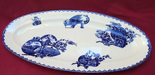 CLAIREFONTAINE earthenware large oval dish - Rigal & Sanejouand model KIOTO picture