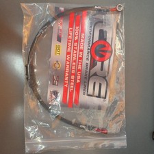 KAWASAKI ZX9R 2002-2003 CORE MOTO CUSTOM REAR BRAKE LINE KIT CR2114BLK picture