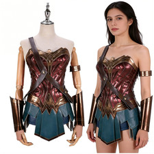 Cosplay Costume Wonder Woman Costume Diana Prince Dress Girls Outfits Full Set picture