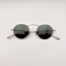 Eyevan Sunglasses Safari-E Antique Gold Round Frame 46-21-145 New Authentic picture