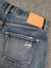 Moussy Vintage Guilford Howa Straight Jeans Womens 31 Blue Made in Japan NWT picture
