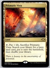 Prismatic Vista 244 Rare Modern Horizons Magic: The Gathering Lightly Played picture