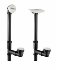 American Standard 553-243 EverClean Whirlpool Tub Drain Kit White picture