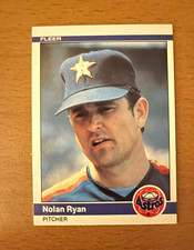 Fleer 1984 Nolan Ryan Houston Astros #239 Base Set MLB Baseball Card picture