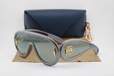 NEW LOEWE LW40132I 05X GREY GLITTER GOLD AUTHENTIC SUNGLASSES 65-14 picture