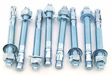 (8) Concrete Wedge Anchor Bolts 3/4 x 7 Includes Nuts & Washers picture