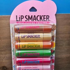 Lip Smacker Party Pack 6 Count Assorted Flavors Lip Balm Multi Vanilla Mango New picture