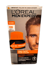 L'Oreal Men Expert One-Twist Hair Color - 06 LIGHT BROWN - NEW Discontinued picture