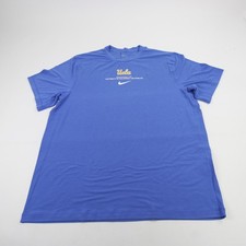 UCLA Bruins Nike Dri-Fit Short Sleeve Shirt Men's Blue New with Tags XL picture