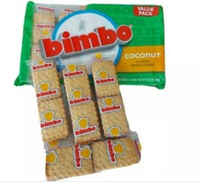 BIMBO COCONUT COOKIES GALLETAS BIMBO COCO Candy Sweets (Bag of 10 Packs) picture
