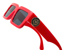 Lentes Gafas Nuevo Modelo Para Humbres De Moda Disenador Blue Mirror Lens Fancy picture