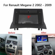 9'' for Renault Megane 2 2002~09 Car Radio Stereo Frame Fascia Panel Trim Bezel picture