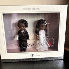 Rare NRFB NEW AA African American David's Bridal Perfect Pair Tommy Kelly Dolls picture