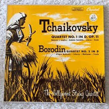CAPITOL P 8187 Tchaikovsky & Borodin-Quartet HOLLYWOOD STRING QUARTET picture