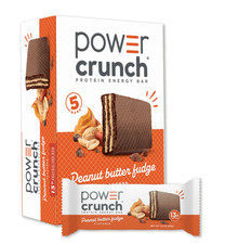 Power Crunch Protein Energy Bars, Peanut Butter Fudge 1.4oz, 5 Count Box picture