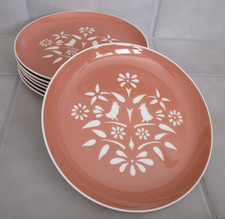 7 Harker Harkerware COUNTRY CHARM CORAL 10 1/4